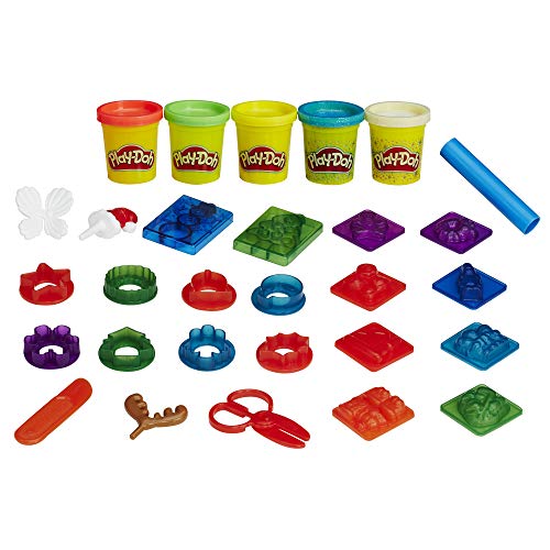 Adventskalender von Play-Doh mit Überraschungen und Knete