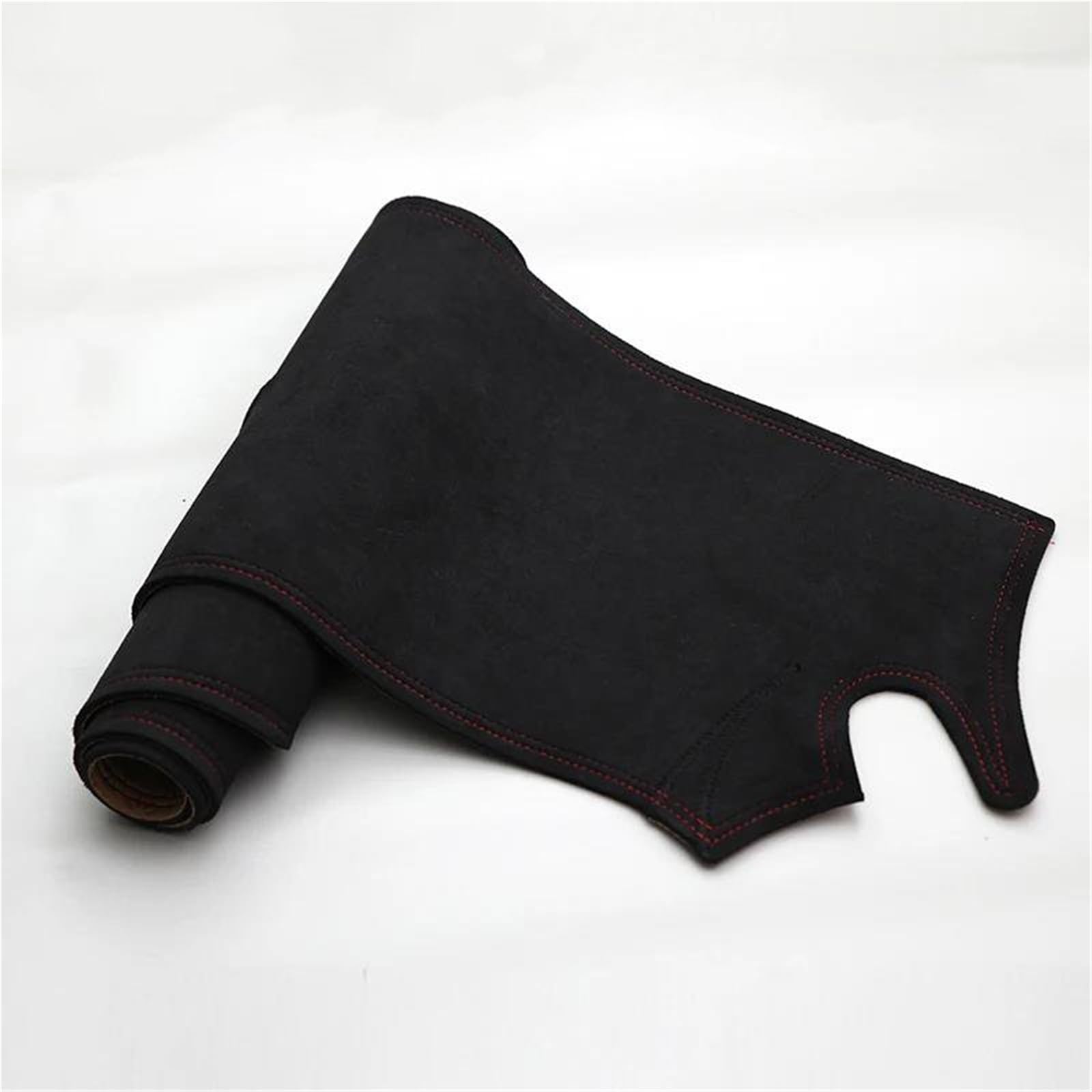 Auto Dash Matte Abdeckung Dashboard Pad Center Konsole Zubehör Für Land Für Cruiser LC300 J300 GR Sport 2022-2025(Black Red LHD,With HUD)