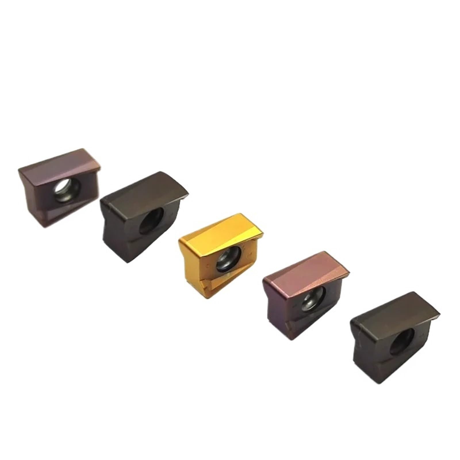 Lame de fraisage ANGX110508 GM plaquettes carbure carrées ZBG205 x10