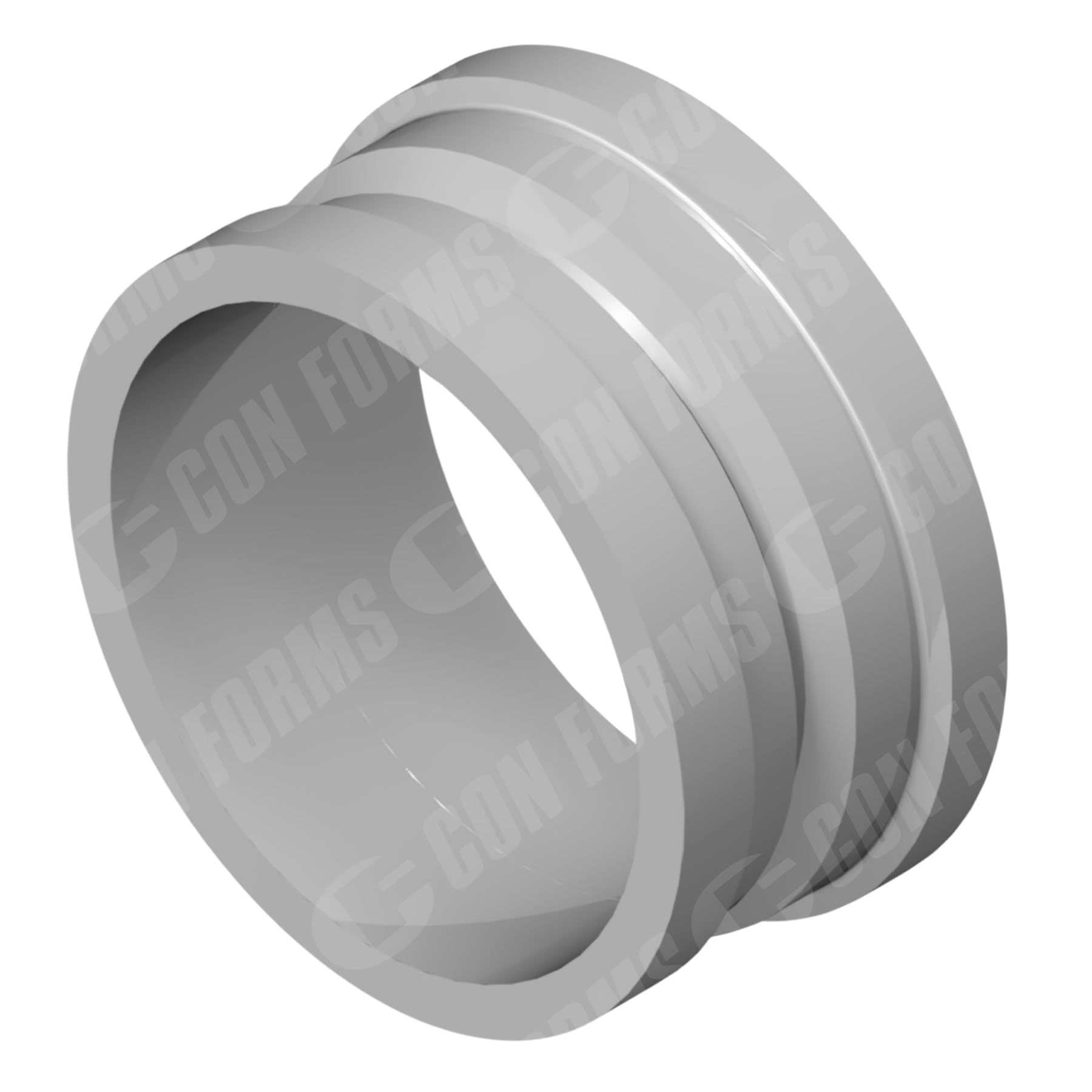 Con Forms (AD50DM) Concrete Pump and Shotcrete System Small-Line Dissimilar End Adapter 5