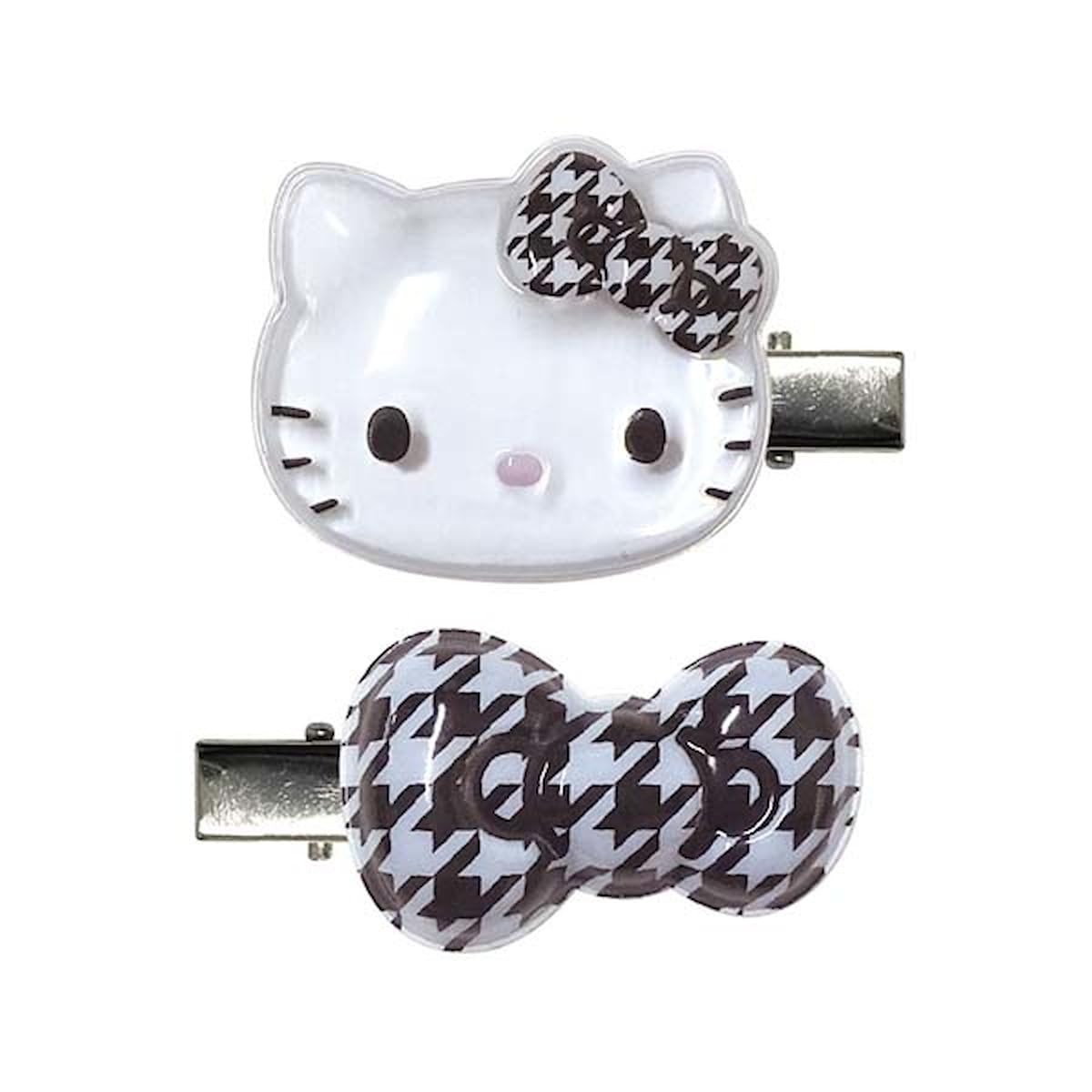 3520ハローキティチューリップ柄美容室カットクロス CRUX（クラックス） ハローキティ ヘアクリップ 日焼けキティ Hello