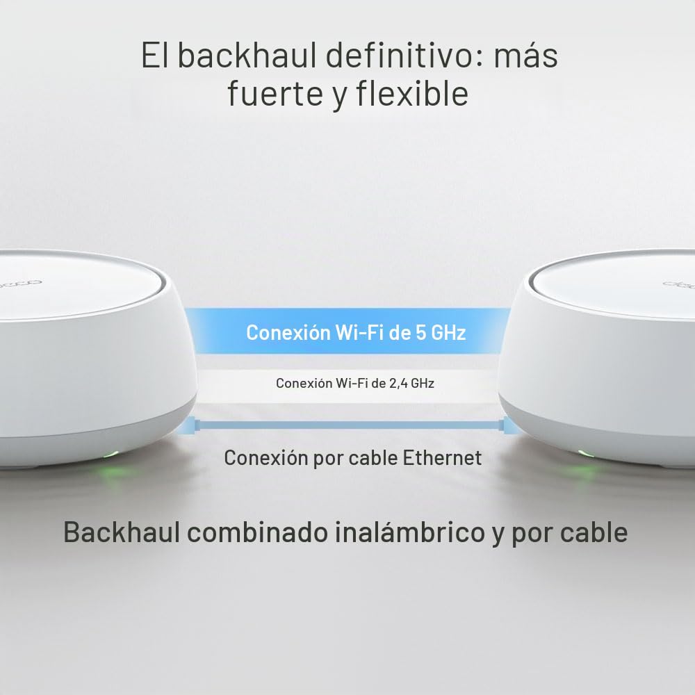 TP-Link Deco BE25 BE3600 Dual-Band WiFi 7 Mesh System with 2.5Gbps Ports, MLO, Wide Coverage, Smart Roaming and HomeShield Security, Ideal for Homes with Many Devices