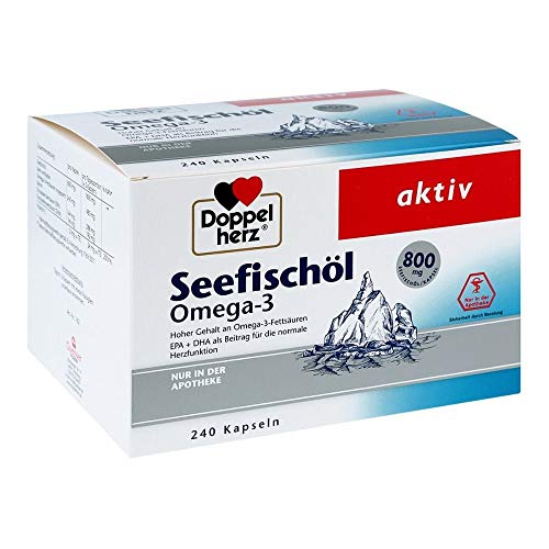 Preisvergleich Produktbild DOPPELHERZ Seefischöl Omega-3 800 mg Kapsel 240 St