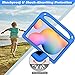 GOZOPO Kids Case for Samsung Galaxy Tab S6 Lite (2024/2022/ 2020) SM-P620/ SM-P625/ SM-P613/ SM-P619/ SM-P610/ SM-P615 - Lightweight & Shockproof Handle Stand Case