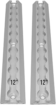 BXR Heavy Duty 2 Aluminum L Track Rails 12 Wide - Tie Down System Trailer, Vans, Trucks, Motorcycles, ATV, UTV, Airline Tracks Style