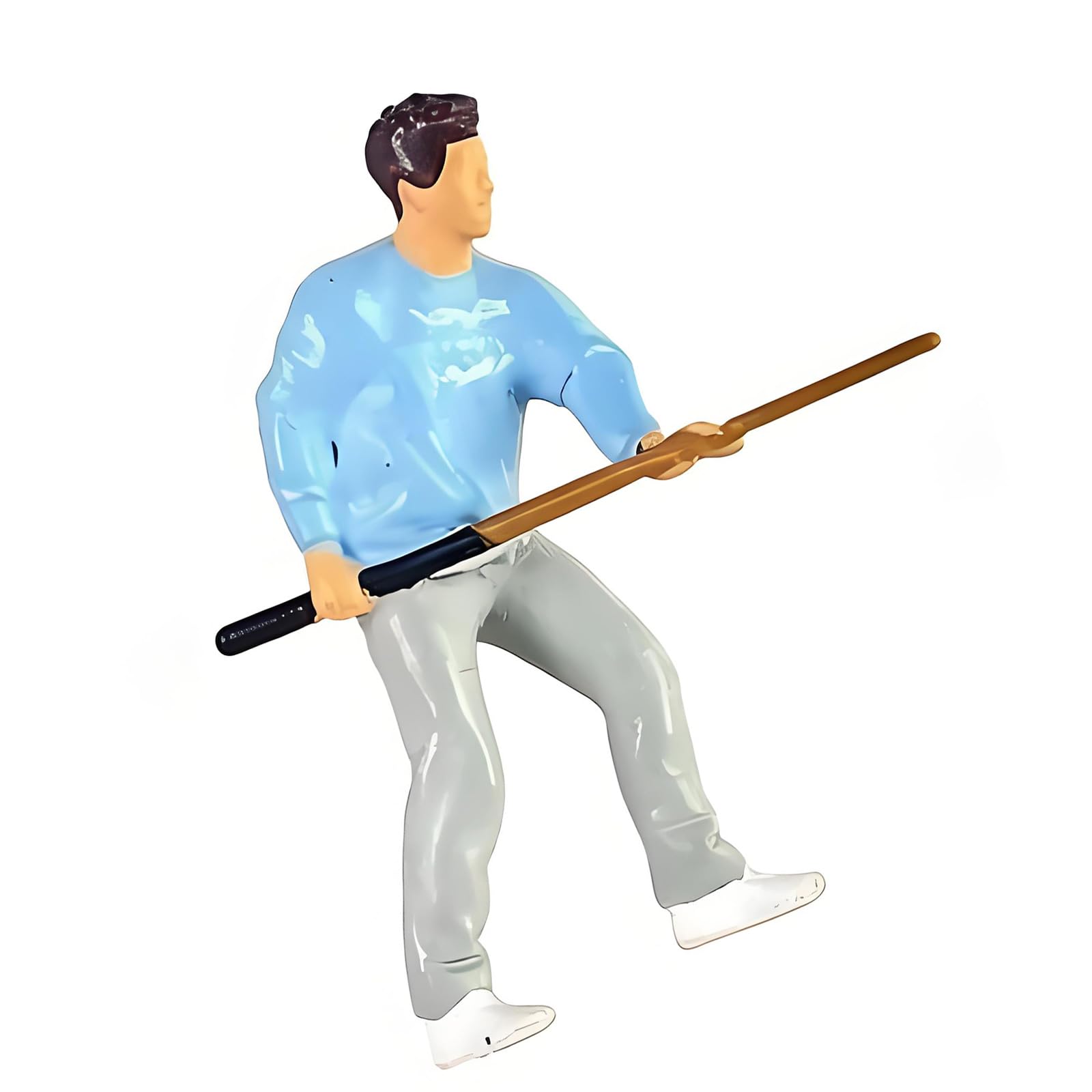 Msioytog Miniature Billiard Player Resin Figurine Sculpture Dioramas Model Great for Collectibles and Tabletop Display Decoration Billiard Sports Ornaments