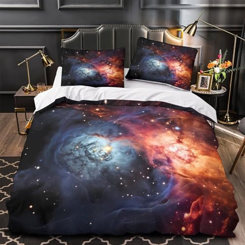 Housse de couette microfibre 3D 140x200cm pour lit simple ado garçon - 2