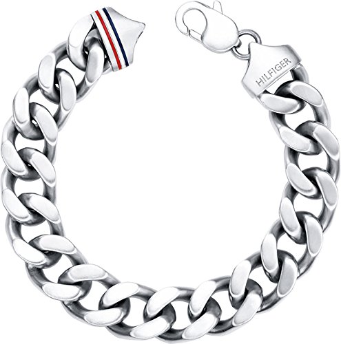 Tommy Hilfiger jewelry Herren-Armband Edelstahl Emaille blau/rot 2700261 – Ansicht 1