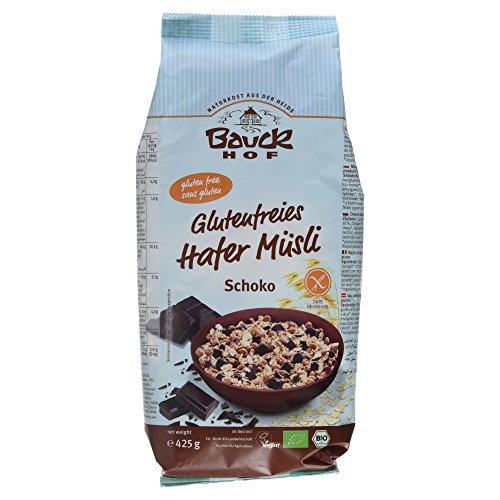 Bauckhof Hafer-Müsli mit Schoko, glutenfrei (425 g)