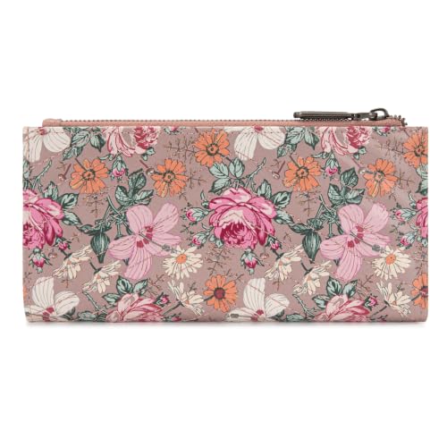Image of X Wrangler Floral Wallet Womens Bifold Credit Card Holder Clutch