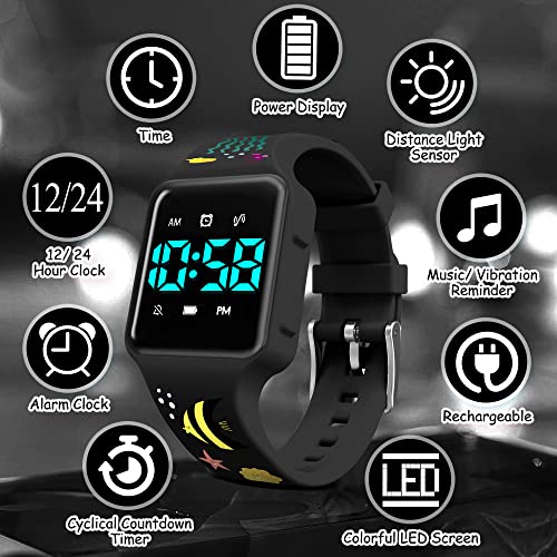Image of BEN NEVIS Potty Training Watch, Digital Toddler Watch with Countdown /Music /Alarm Clocks /Vibration Reminder and Waterproof, Remind Toddler to Go to The Toilet
