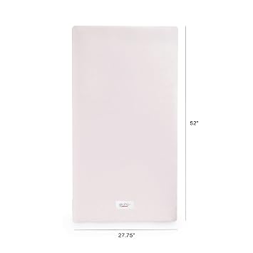 Babyletto Pure Core Crib Mattress, Dry Waterproof Cover, 2-Stage, Greenguard Gold Certified