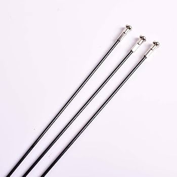 Bicycle Spokes With Nipples Zinc 14g 110mm To 200mm Warranty: Yes At