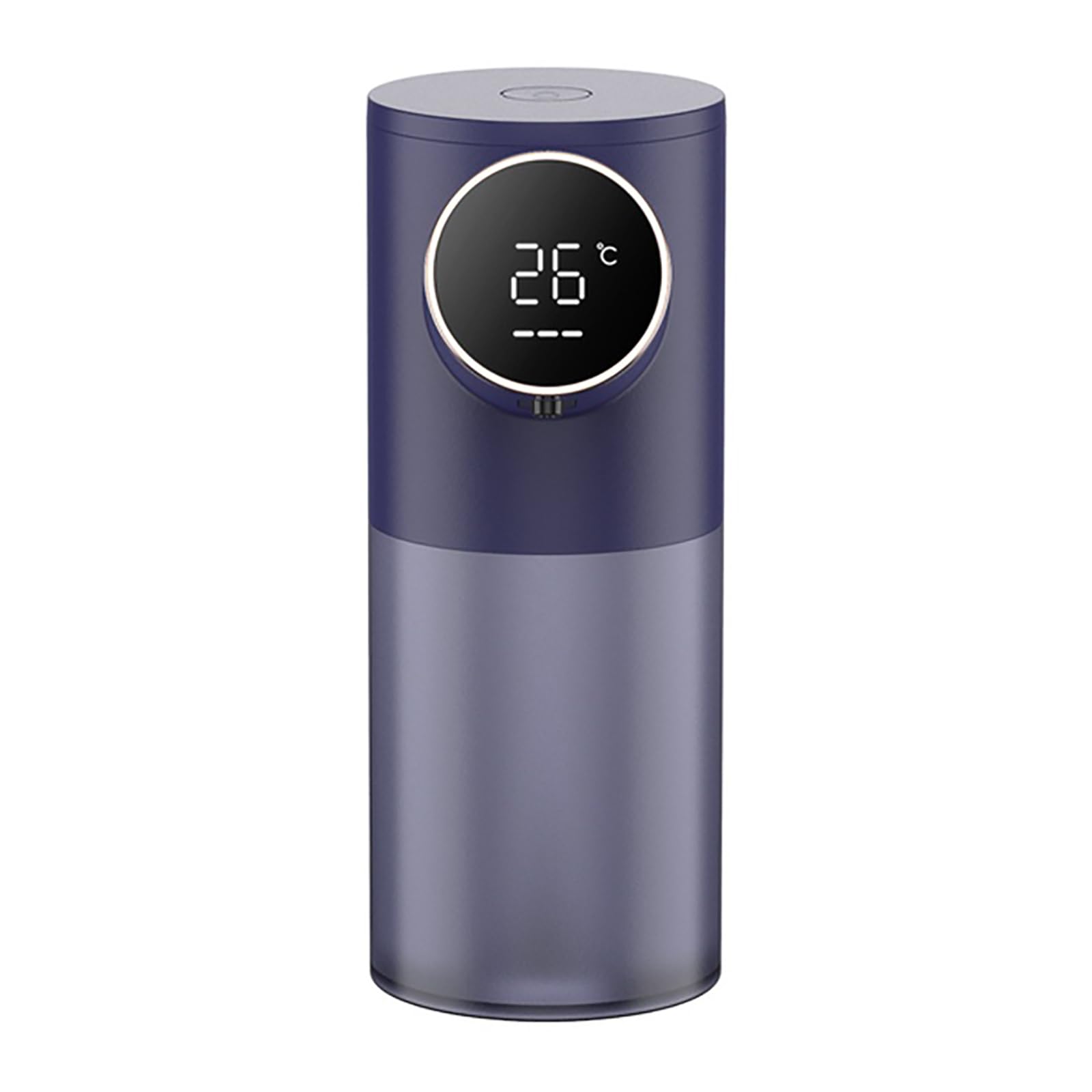 Automatic Soap Dispenser with dimensions and temperature display