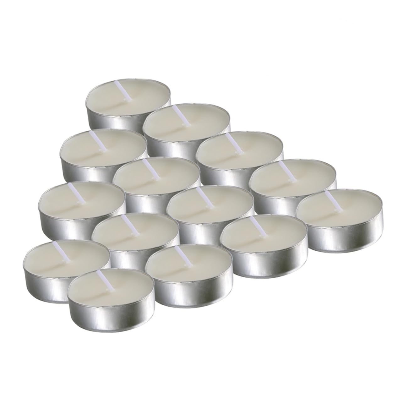 SOLUSTRE Led Tea Light Candles Set of 10 Scented Wide Size Perfect for Wedding Birthday Long