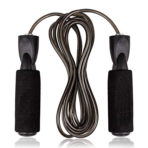 Corde A Sauter Sautelle Corde Vitesse Saut Saut en Acier Fil Double Fond Martial Arts de Boxe sautelle Corde Exercice Fitness Exercice entraînement réglable