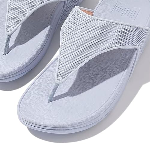 Image of FitFlop Women's LULU Suede Toe-Post Sandals | Lightweight Summer Walking Sandals with Cushioned Comfort, Arch Support & Grip