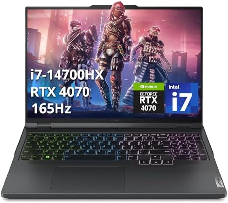Lenovo Legion Pro 5i 16" WQXGA 165Hz Gaming Laptop, Intel i7-1470...