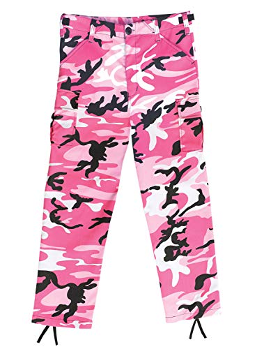 Rothco Kids BDU Pants - Woodland Digital Camo, Medium(10-12) Size