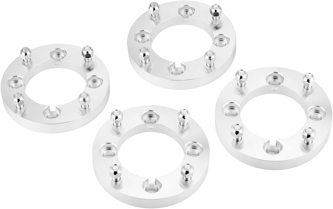 Wsays 4pcs 4x137 to 4x156 UTV ATV 1.25" Wheel Spacer Adapter Compatible with Can Am Commander 1000 11-17 Fit Fit Defender HD5/8/9/10 16-24 Fit Kawasaki Mule 600/610 05-16 Fit Honda Pioneer 1000 16-24 1.25 Inch