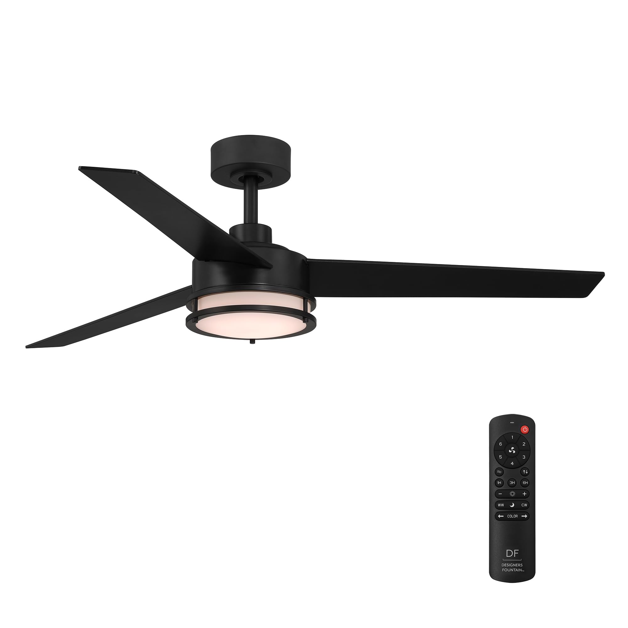 Amazon.com: DESIGNERS FOUNTAIN Cassini Smart Ceiling Fan with