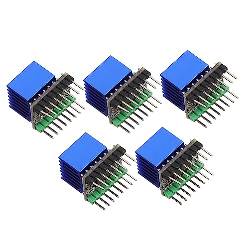 PRETYZOOM 5pcs Stepper Silent Driver Printer Accessories Step Stick Mute Driver Stepper Motor Drive Module Controller Bo