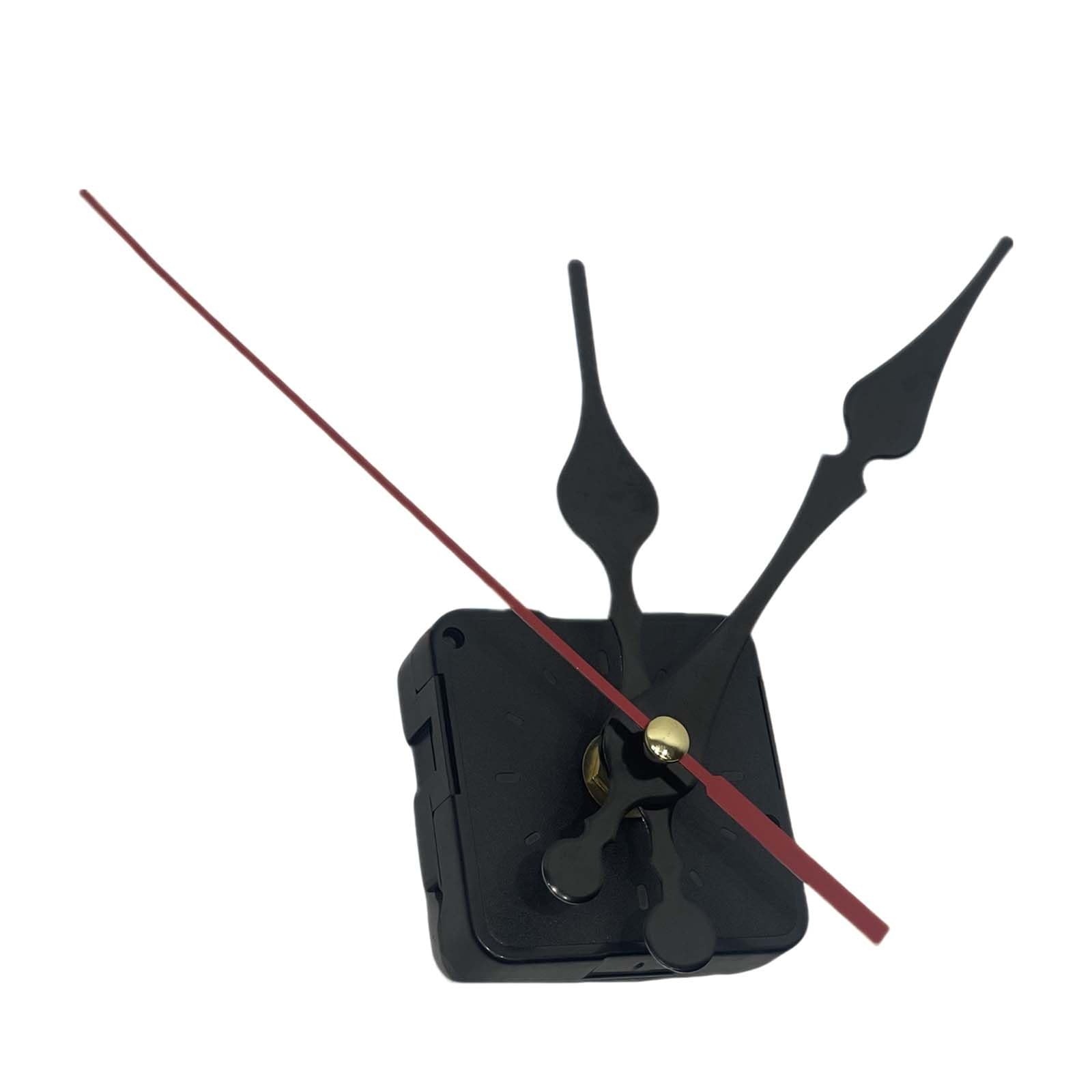 ShiningUU Silent Quartz Clock Mechanisms DIY Wall Clock Mechanisms Battery Powered Replacement Kit with 12mm Shaft Length | Battery Powered Clock Mechanism for Home Restaurant Hotel Office Classroom