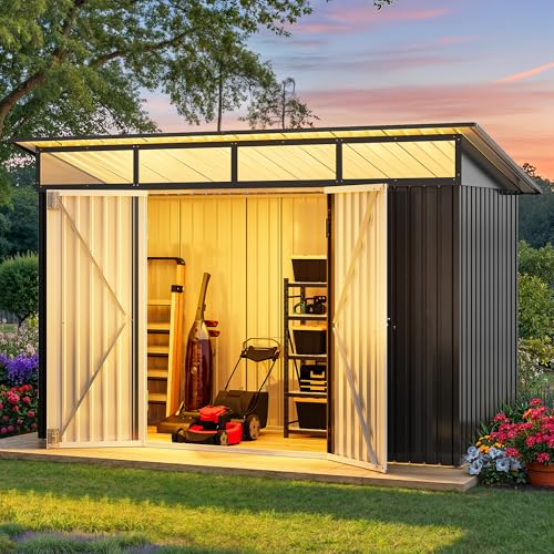 DWVO 9x4 FT Metal Storage Shed