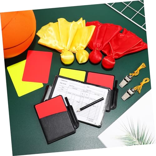 Kit Profesional de Árbitro de Fútbol con Silbato y Tarjetas miniatura 3