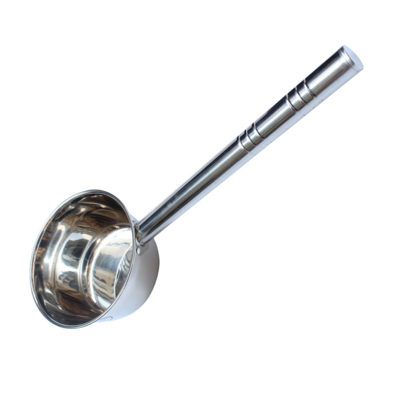 NAMOARLY Stainless Steel Long Handle Water Spoon Kitchen Water Scoop Ladle for Clean Vegetables Fruits