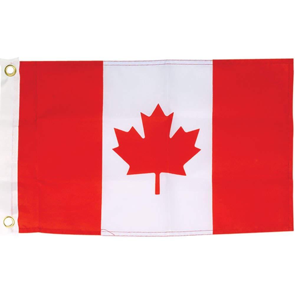 Drapeau canadien Seachoice Deluxe Sewn 12x18 pavillon nautique