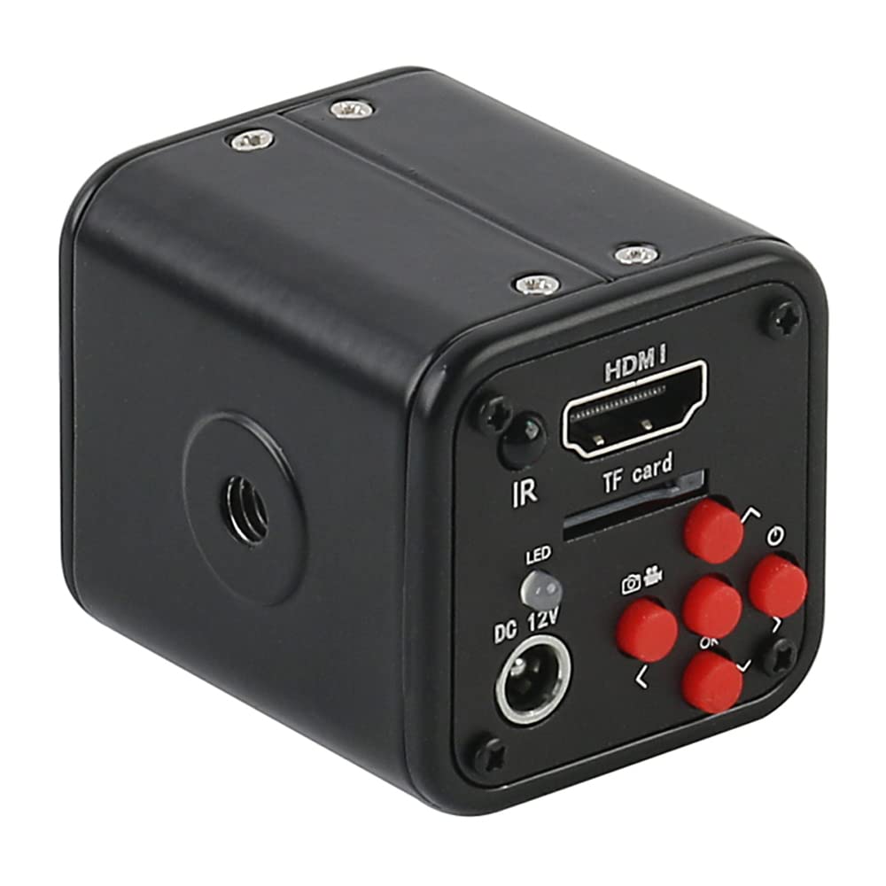 16MP HD 1080P 720P 60FPS Videocamera per microscopio Digitale Industriale Uscita HDMI TF e Obiettivo con Attacco C 100X