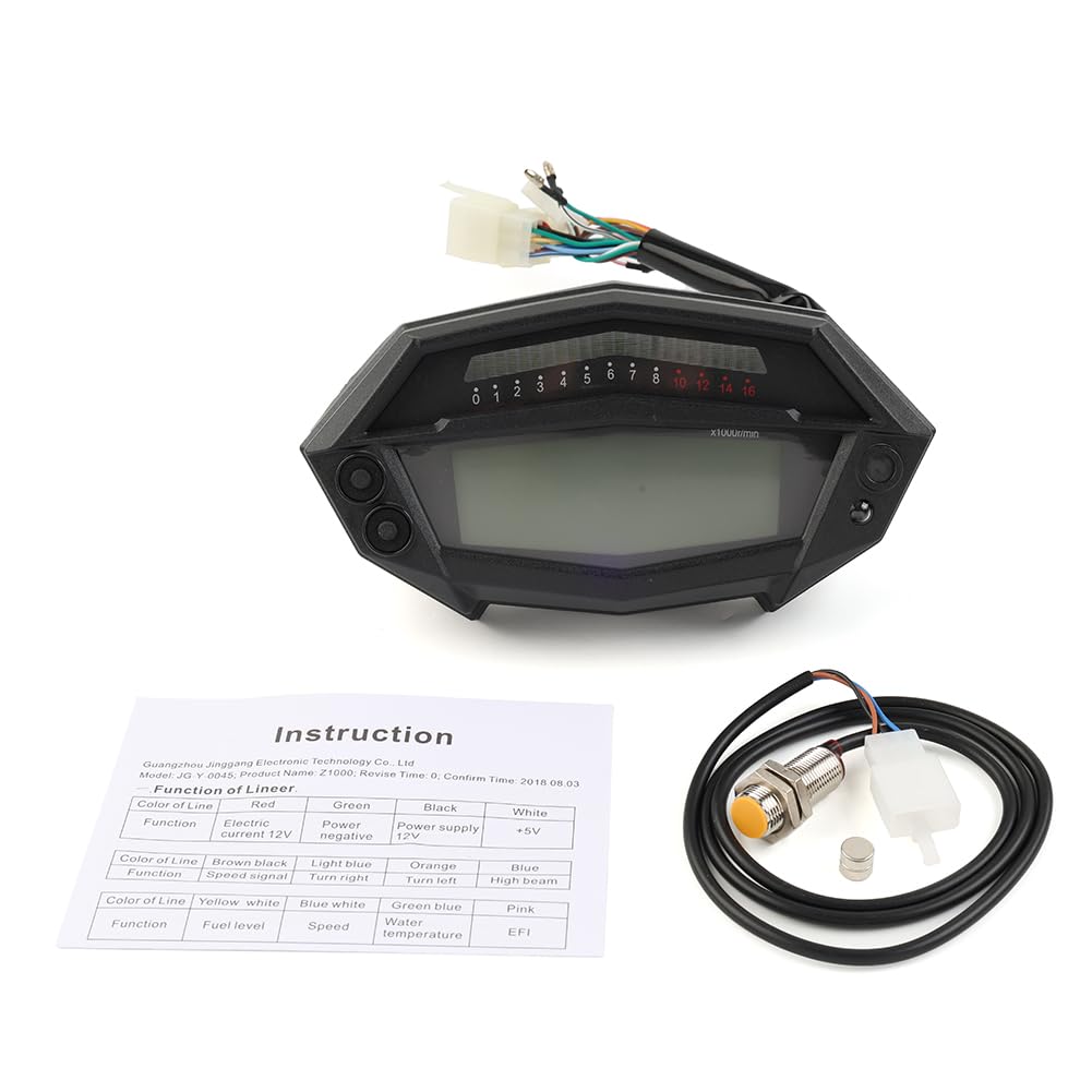 Amazon.com: Cnfang4 Motorcycle Speedometer Gear Indicator