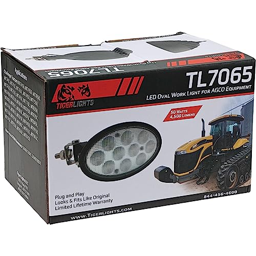 Lámpara LED ovalada TIGERLIGHTS TL7065 compatible con Challenger miniatura 7