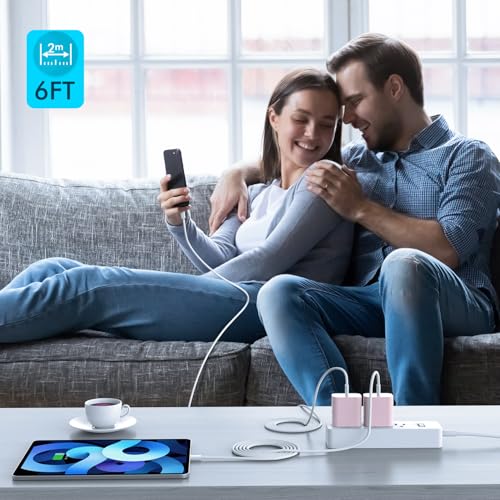 Image of [3Pack] 20W USB C Fast Charger iPhone 17 16 Fast Charging, Apple 17 Charger