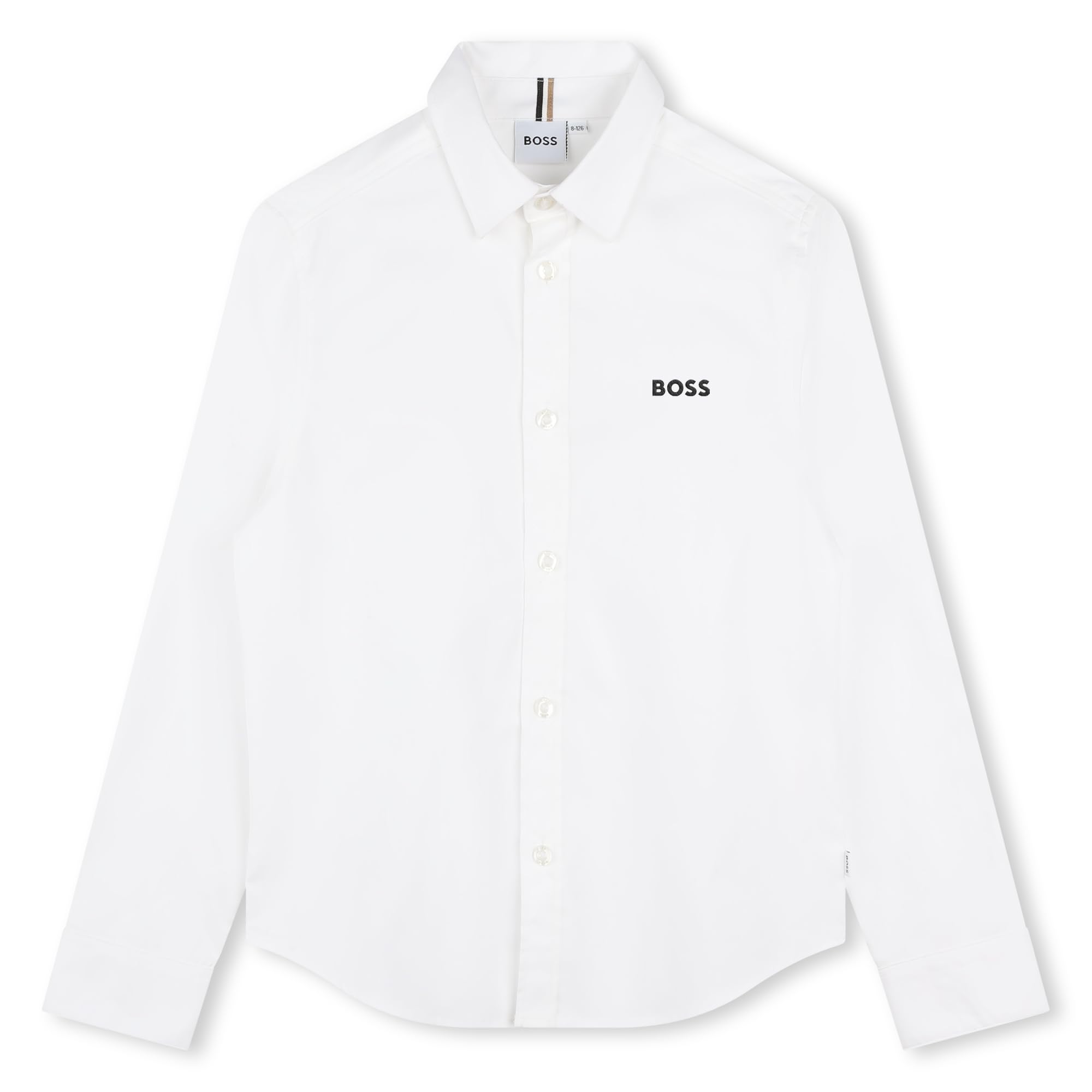 BOSS Jungen Long Sleeved Shirt Langärmeliges Hemd (1er Pack)