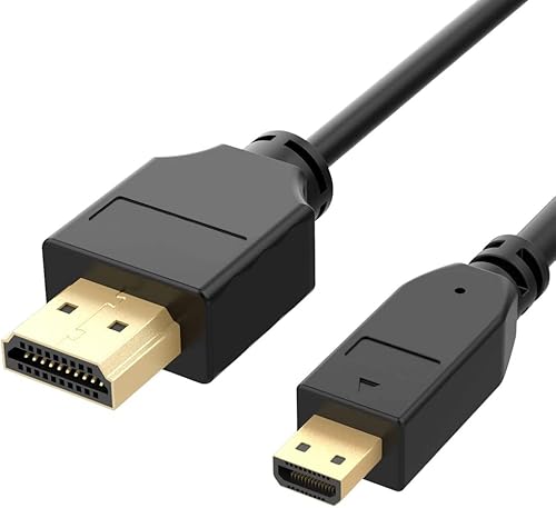 Zoom Q4n - Cable de videocámara AV / HDMI de 5 pies de alta definición micro HDMI (tipo D) a HDMI (tipo A)