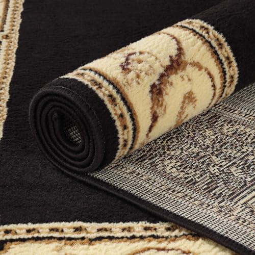 Tapete Superior Elegant Medallion 4' x 6' Coffee miniatura 7