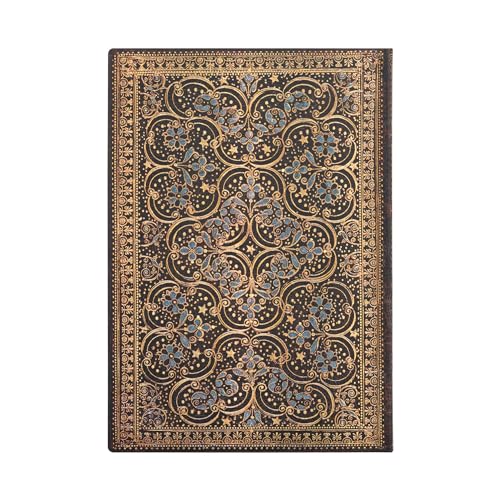 Kalendarz Paperblanks 2025 Restoration Midi tygodniowy HOR Flexi: tydzień na dwóch stronach, zamykany na gumkę, Papier 100 GSM - Image 3