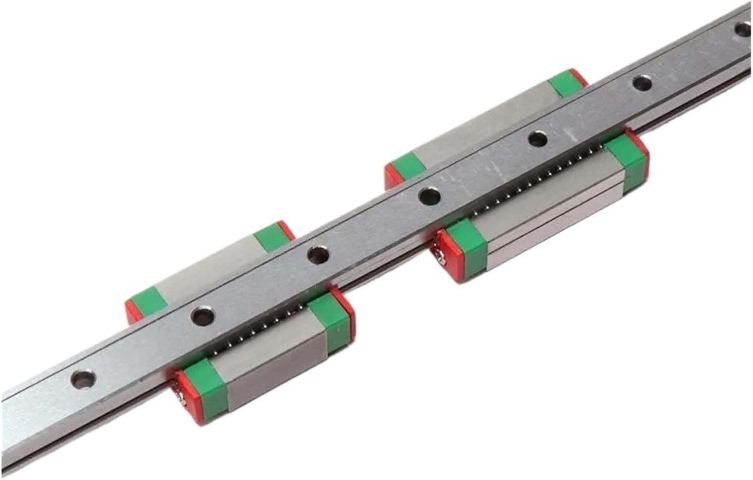 Sliding Rail Linear Bearing Slider Block Length 100-1000mm Linear Guide 1pcs MGW7 Linear Guide Rail + 2pcs MGW7C Slider Block Bracket(200mm)