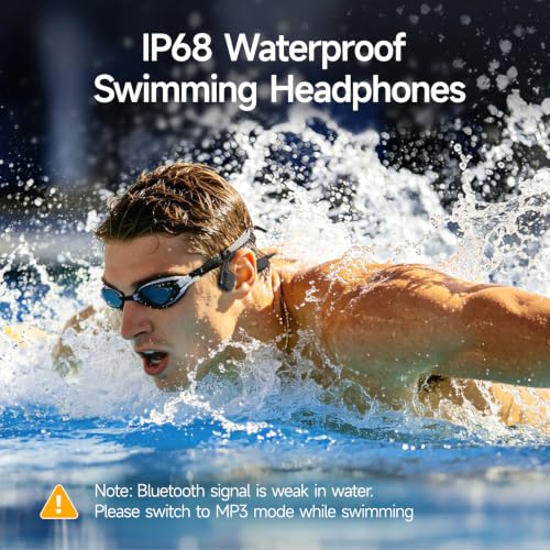 IP68 Waterproof Swimming Headphones w/ 8GB MP3 - image 2