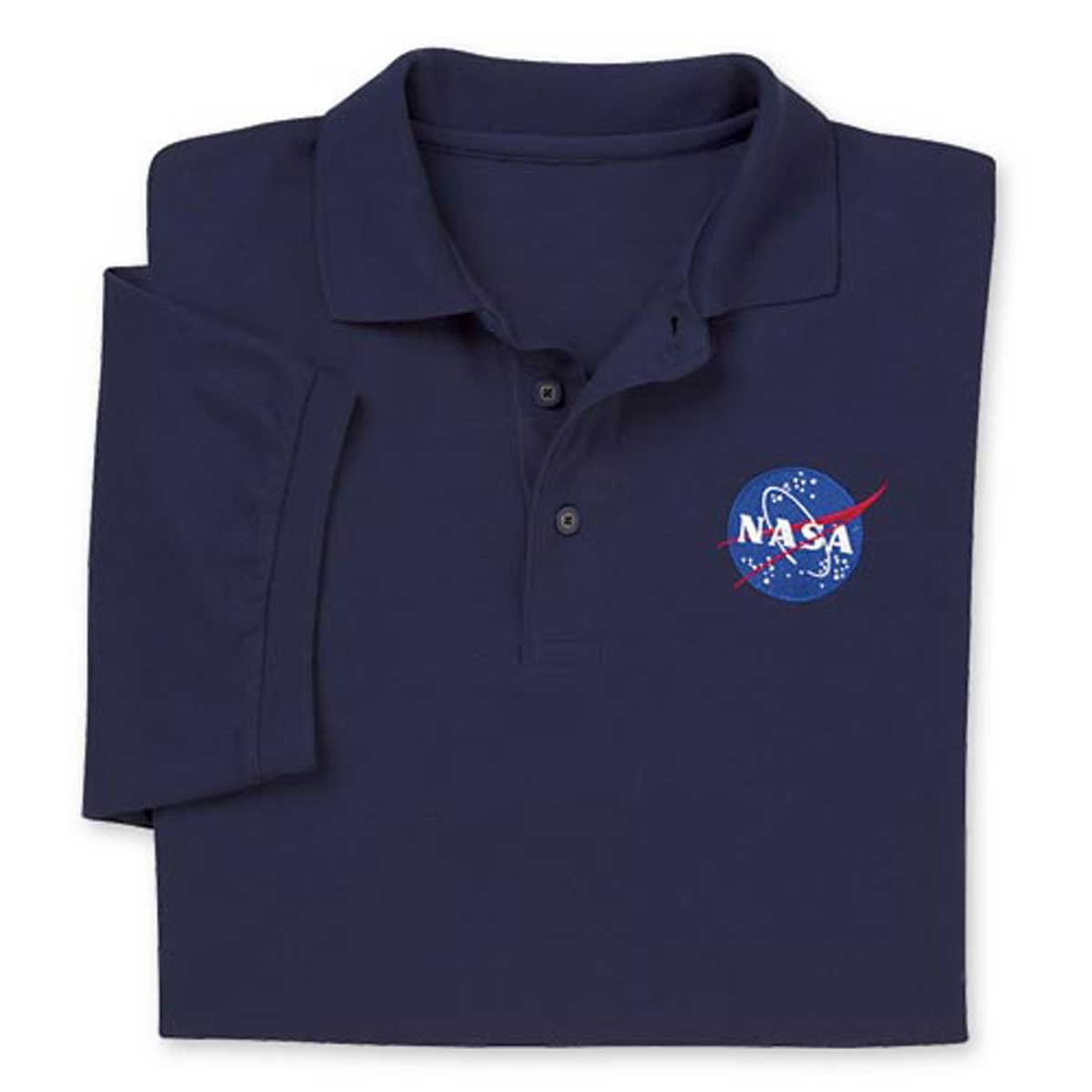 ComputerGear NASA T Shirt Polo Golf Space Science Geek Officially Licensed