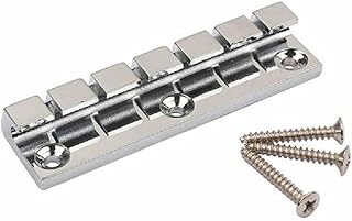 Alloy 6 String Anchor Type Stopbar Tailpiece with Screws For Lap Steel SG Guitar Accessory