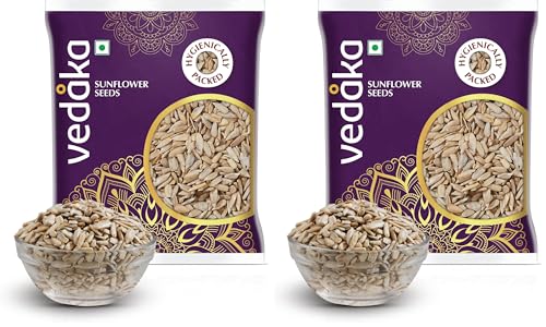 Image of Amazon Brand - Vedaka Premium Sunflower Seeds, 100 g (Pack of 2)