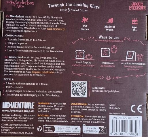 iDventure Cluepuzzle Expansion Through the Looking Glass, Extension Through the Looking Glass, Extension Through the Looking Glass - Image 2