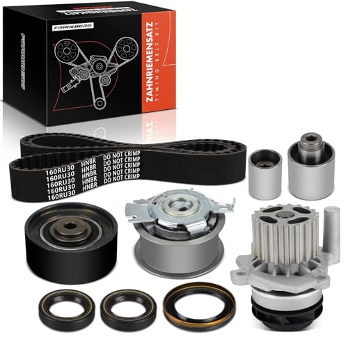 Courroie de distribution pompe à eau Frankberg TCKWP342 compatible Passat 3C2 Tiguan 5N Leon