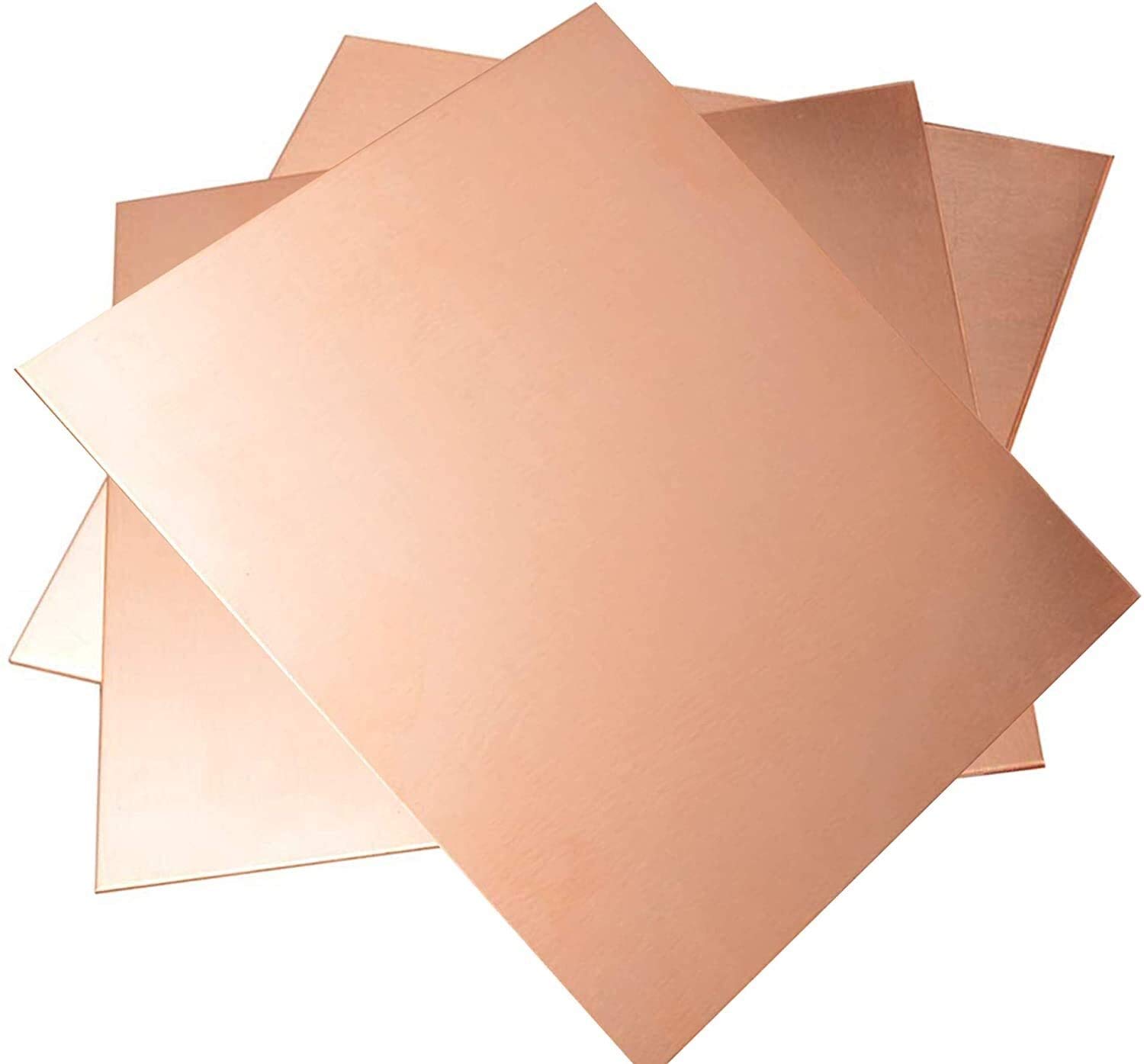Arkusz mosiężny Płyty mosiężne Arkusze do rękodzieła DIY Dekoracja Hobby Płyta mosiężna Czysta miedziana blacha Folia 2X 200 X 200 mm Cięta miedziana blacha (3 szt.) czysta miedziana folia (Rozm
