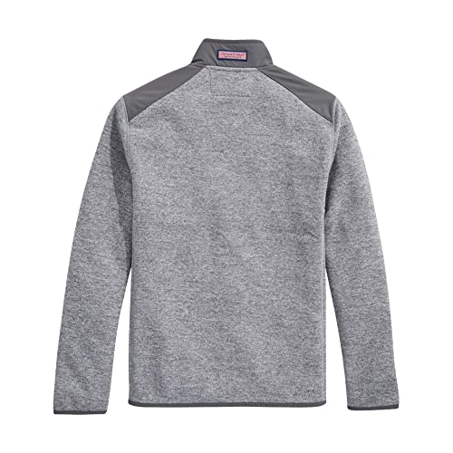 Image of vineyard vines Men's Mountain Sweater Fleece Quarter-zip