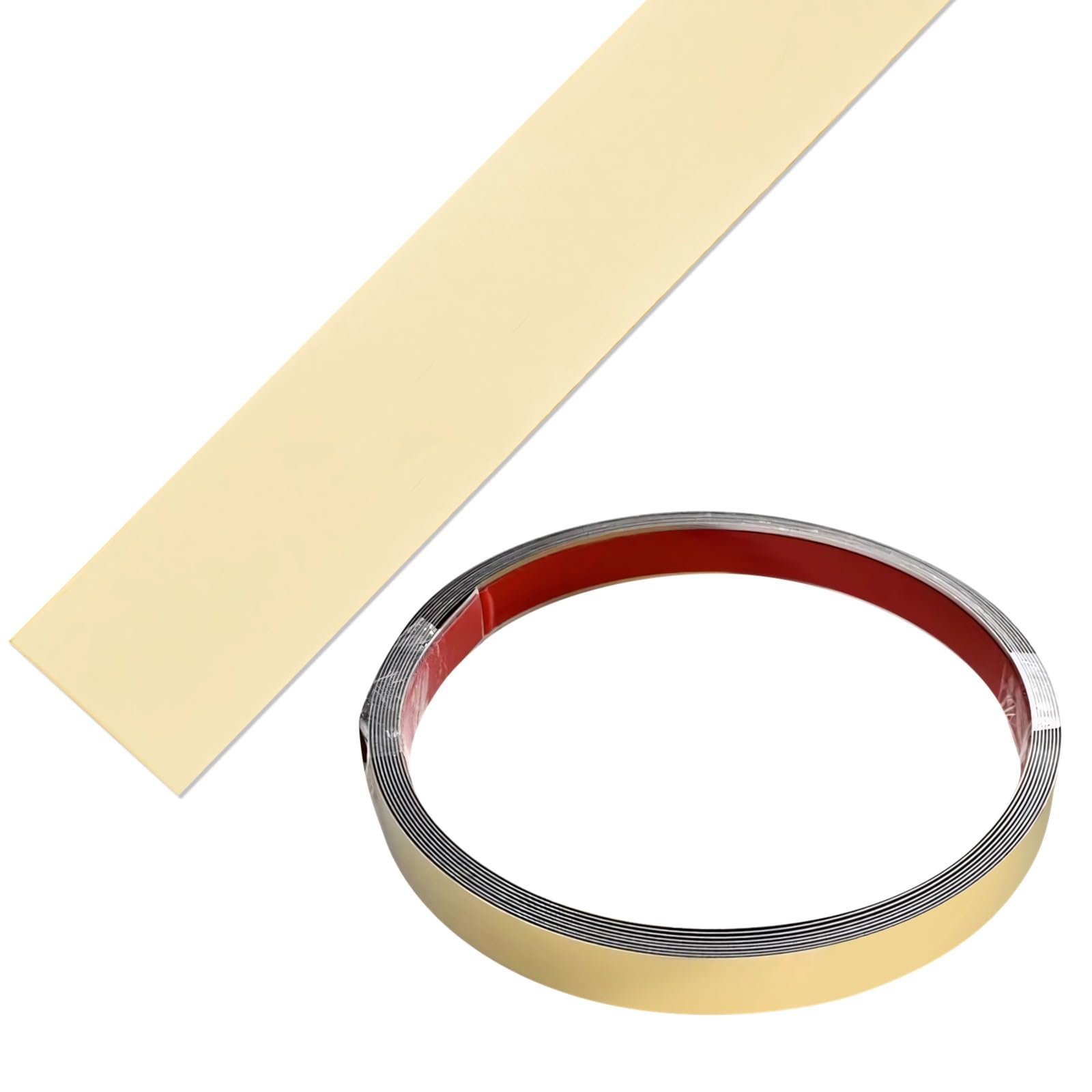 Moldura de metal para pared ideal para decorar juntas de azulejos y bordes de suelo