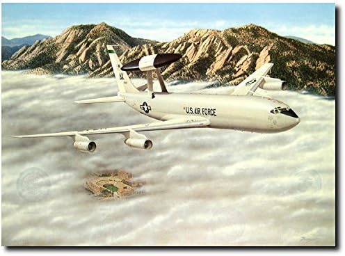 YUKLA27 by Don Feight - E-3 AWACS - Artist Proof - Aviation Art Print